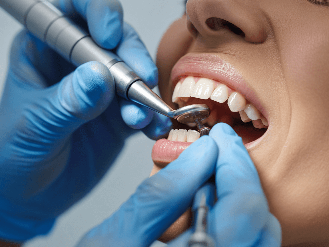 Професионално почистване на зъби Варна